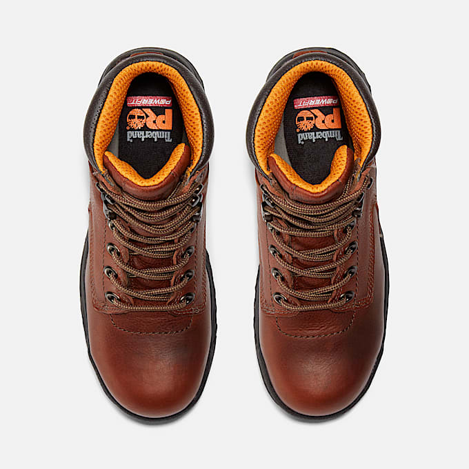 Womens TiTAN 6 Alloy Toe Work Boot TBL Brown ALT2