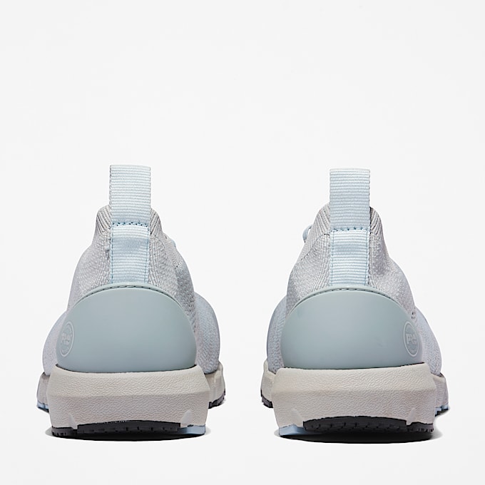 Womens Timberland PRO Radius Knit CompToe SlipOn Work Sneaker TBL GreyBlue ALT6