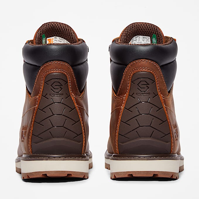 Mens Irvine 6 Work Boot TBL Brown ALT5