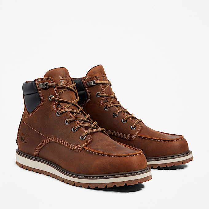 Mens Irvine 6 Work Boot TBL Brown ALT4