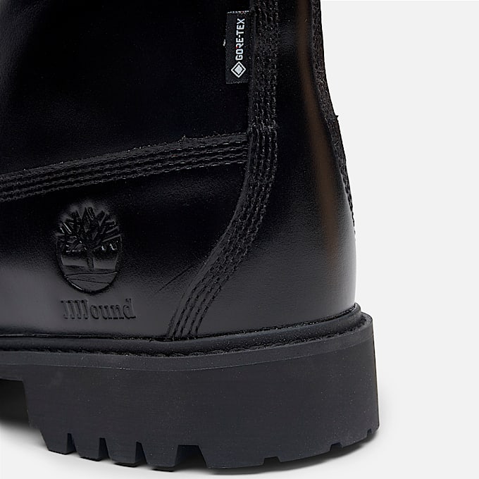 Mens Timberland X JJJJound 6Inch Premium GORETEX Boot TBL Black FullGrain ALT7