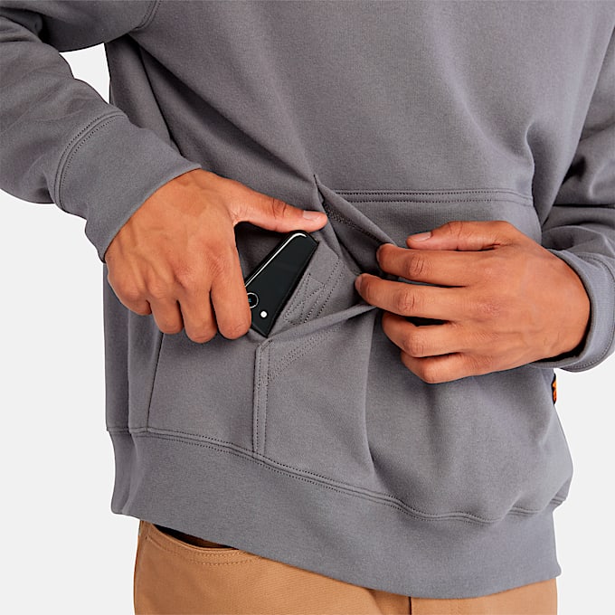 Hoodie Timberland PRO Hood Honcho Sport para hombre TBL Tornado Gris ALT3