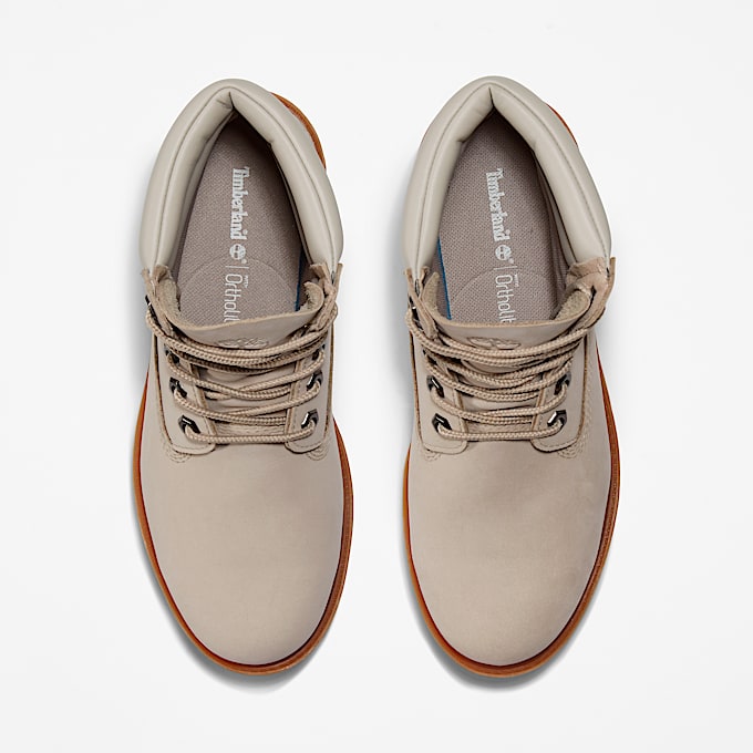 Botas Linden Woods 6Inch Waterproof para mujer TBL Nubuck topo claro ALT2