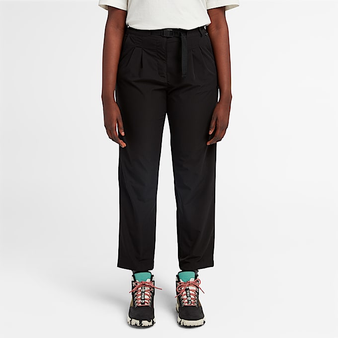 Pantaln para mujer con cinturn y repelente al agua TBL Negro ALT8