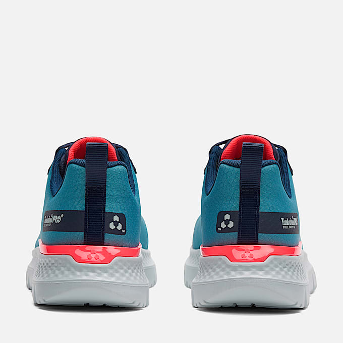 Womens Timberland PRO Intercept Athletic SteelToe Work Sneaker TBL GreyPink ALT5