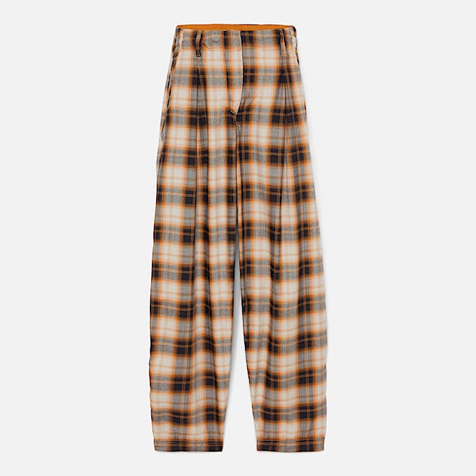 Pantaln para mujer a cuadros TBL Caf ALT10