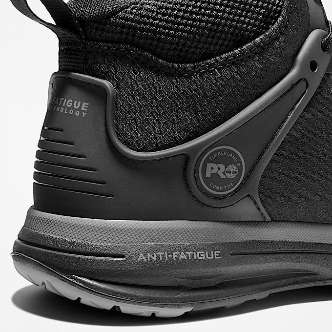 Mens Drivetrain Composite Toe Work Sneaker TBL Black ALT6