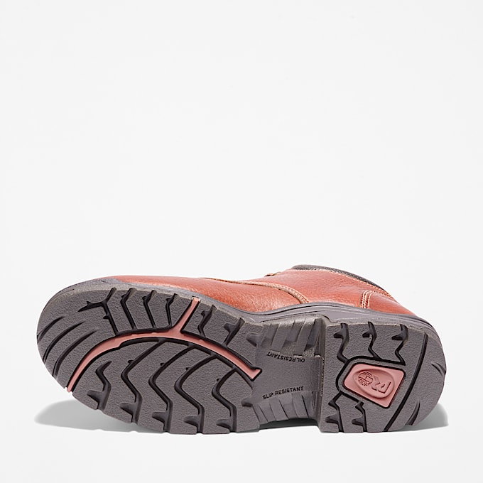 Mens TiTAN Casual Alloy Toe Work Shoe TBL Brown ALT3