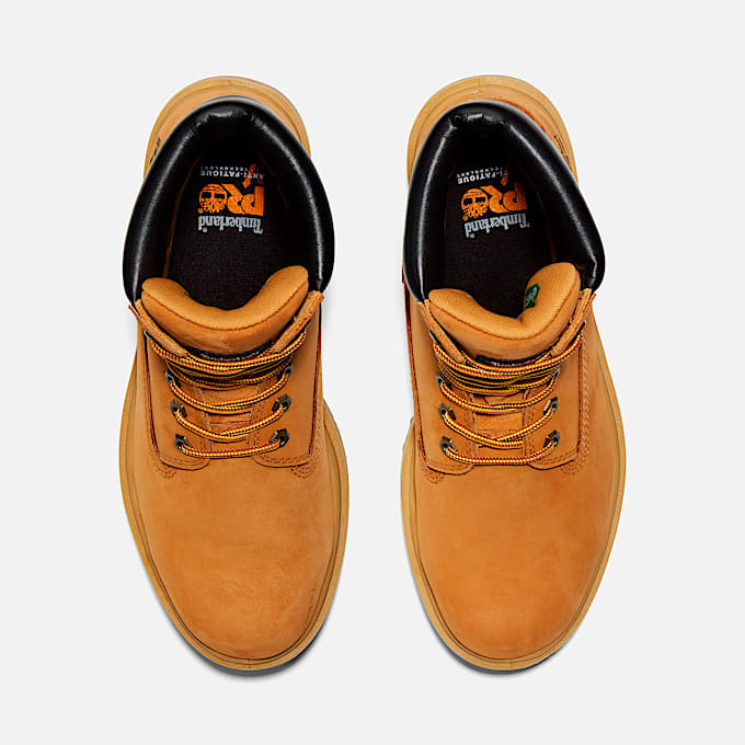 Bota de trabajo impermeable con puntera de acero Direct Attach 6" para hombre