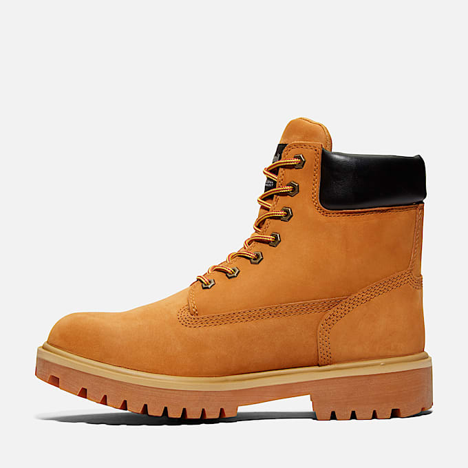 Mens Timberland PRO Direct Attach 6 Waterproof Insulated SteelToe Work Boot TBL Wheat ALT6