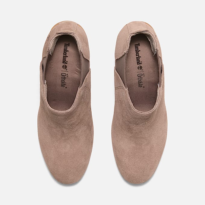 Womens Allington Mid Chelsea Boot TBL Taupe Suede ALT2