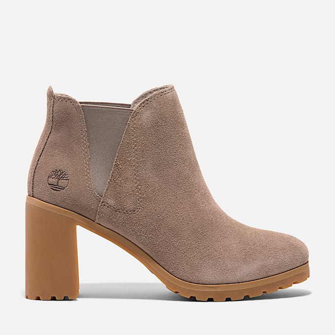 Womens Allington Mid Chelsea Boot TBL Taupe Suede HERO