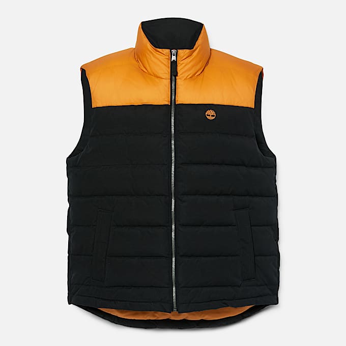 Mens South Twin Lake Heavy Puffer Vest TBL Wheat ALT10