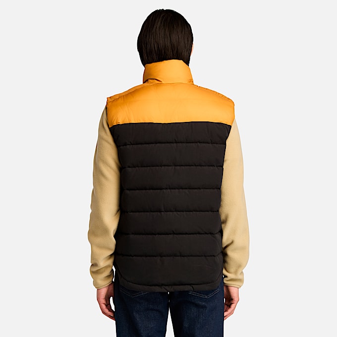 Mens South Twin Lake Heavy Puffer Vest TBL Wheat ALT9