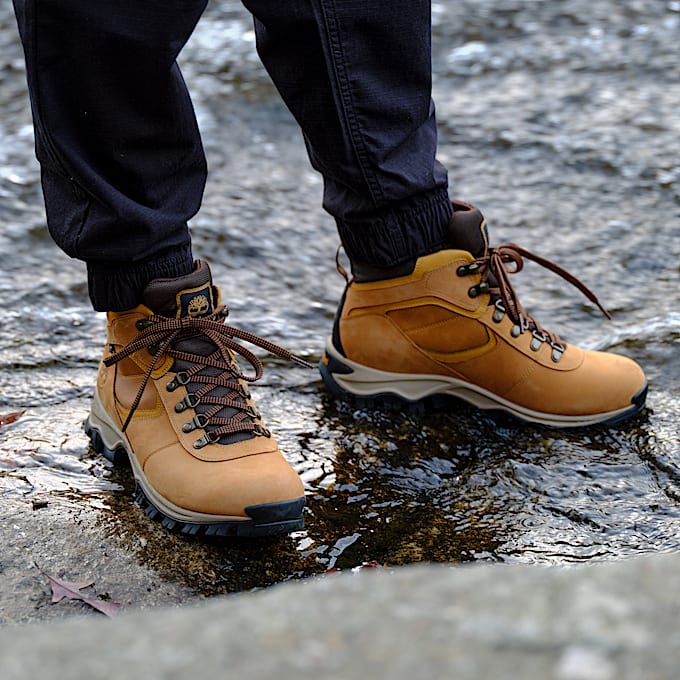 Mens Mt Maddsen Waterproof Hiking Boot TBL Wheat Nubuck ALT1