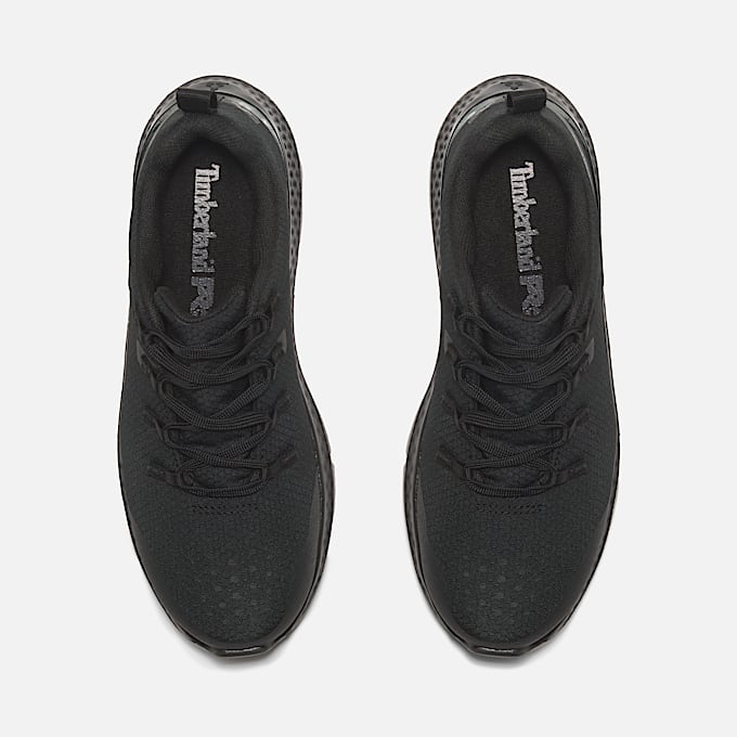 Womens Timberland PRO Intercept SteelToe Work Sneaker TBL Black ALT2