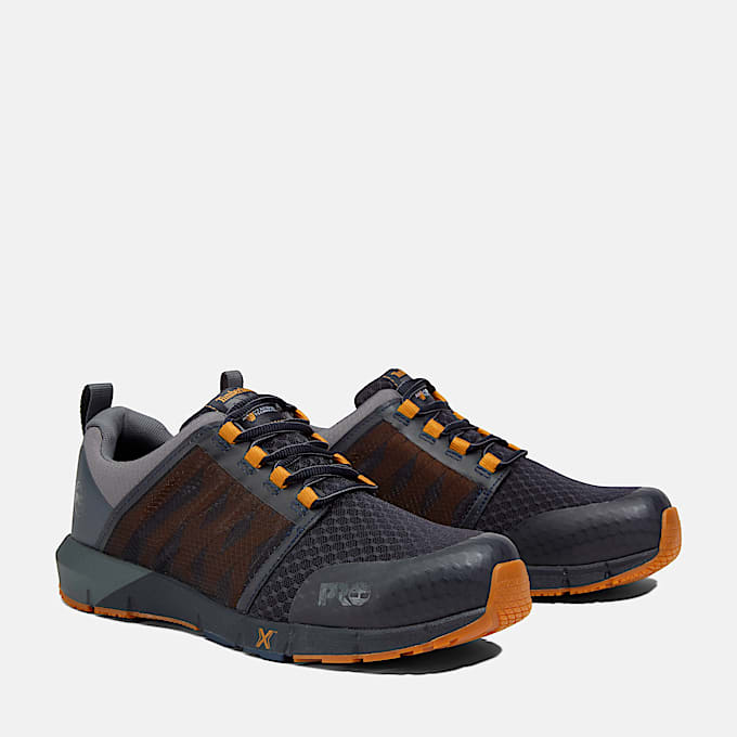 Mens Radius Composite Toe Work Sneaker TBL BlueCharcoal ALT4