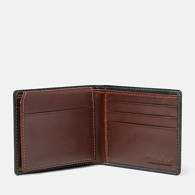 Waxy Pull Up Passcase Wallet TBL Black ALT1