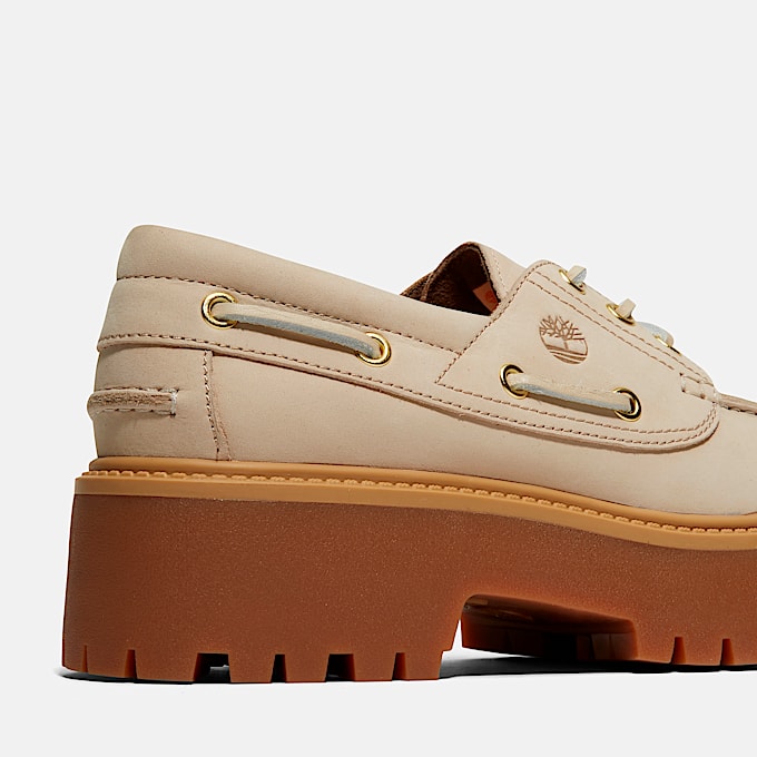 Women’s Stone Street Platform Boat Shoe