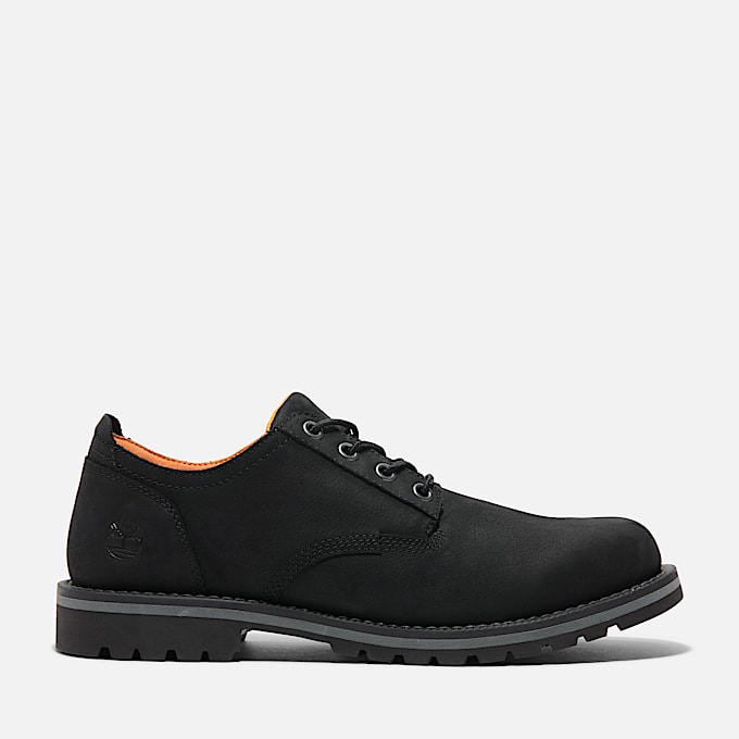 Mens Redwood Falls LaceUp Waterproof Shoe TBL Black Nubuck HERO