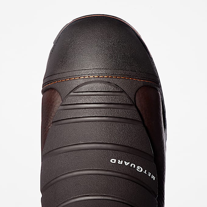 Mens Timberland PRO Endurance Met Guard Steel Toe Work Boot TBL Dark Brown FullGrain Leather ALT2