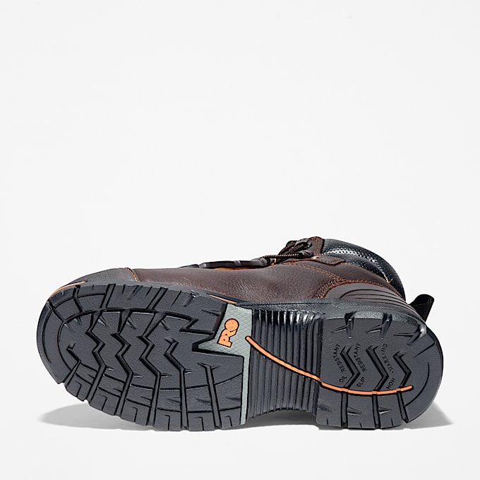 Mens Timberland PRO Endurance Met Guard Steel Toe Work Boot TBL Dark Brown FullGrain Leather ALT3