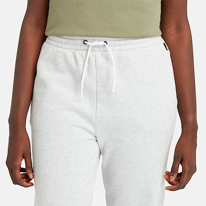 Pantaln jogger Exeter River Brushed Back para mujer TBL Blanco grisseo ALT2