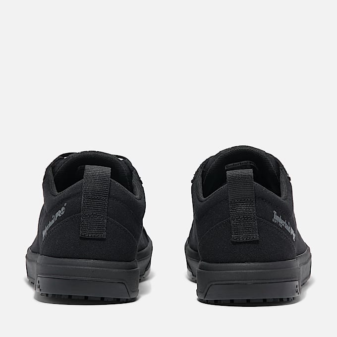 Burbank Soft Toe Work Shoe TBL Black ALT5