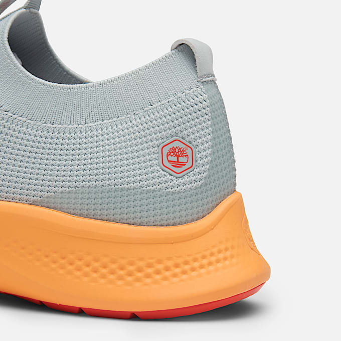 Womens Solace SlipOn Work Sneaker TBL GreyOrange Knit ALT7