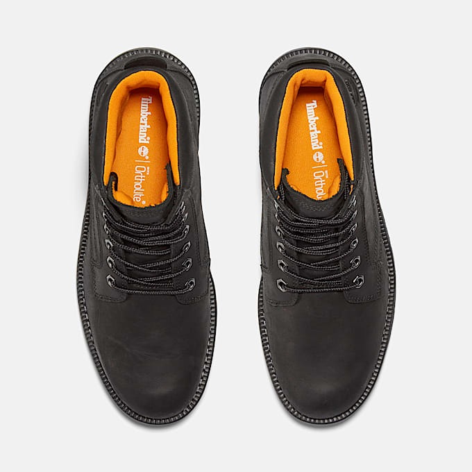 Mens Redwood Falls Waterproof Boot TBL Black FullGrain ALT2