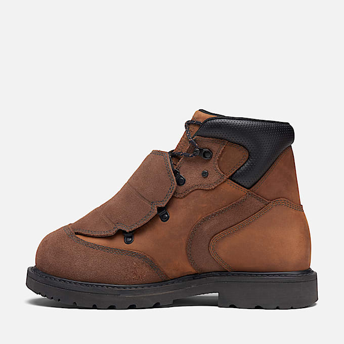 Botas Timberland PRO 6 Ambridge Composite Toe para hombre TBL Piel de grano entero Caf ALT6