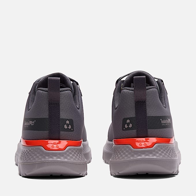 Mens Timberland PRO Intercept Athletic SteelToe Work Sneaker TBL GreyRed ALT5