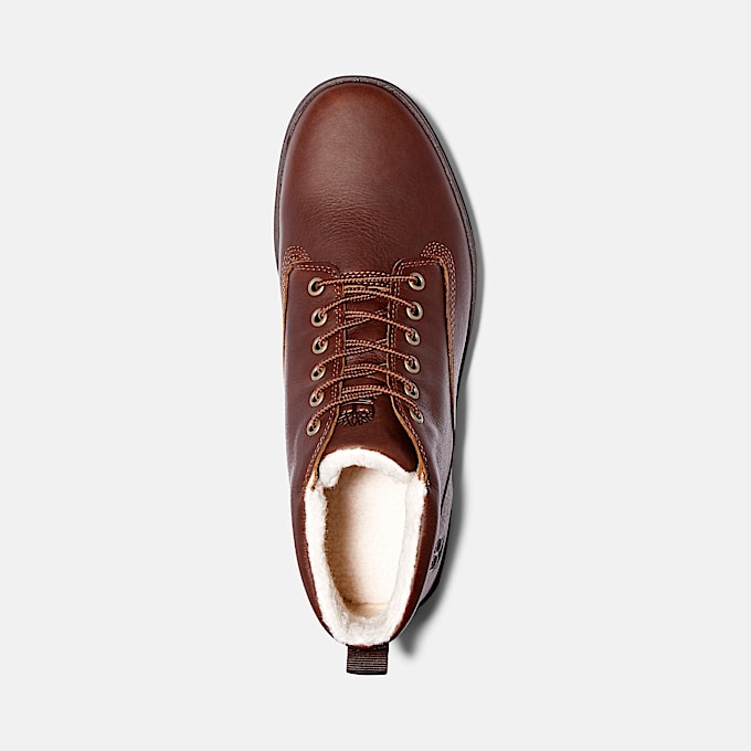 Mens Davis Square Waterproof Chukka TBL Rust FullGrain ALT2
