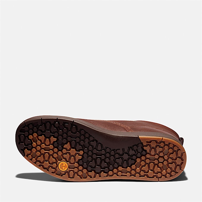 Mens Davis Square Waterproof Chukka TBL Rust FullGrain ALT3