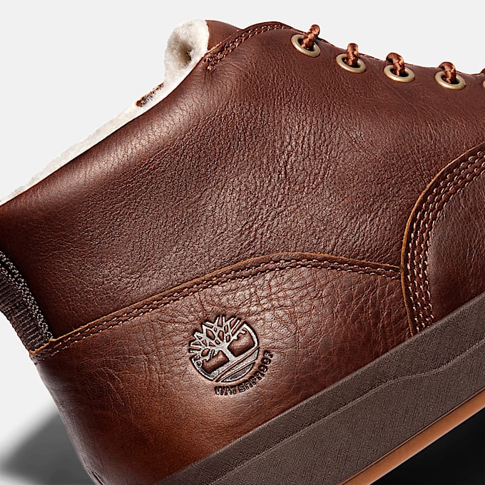 Mens Davis Square Waterproof Chukka TBL Rust FullGrain ALT6