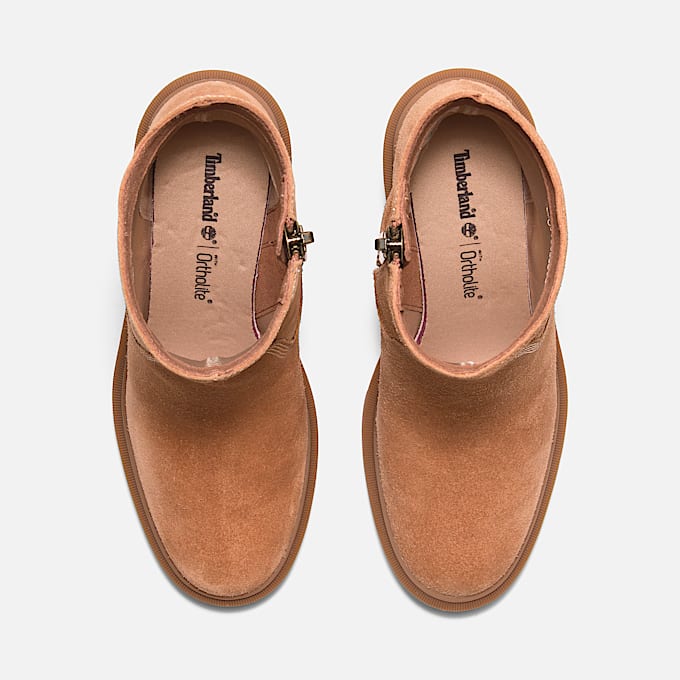 Womens Allington Heights Mid Zip Boot TBL Rust Suede ALT2