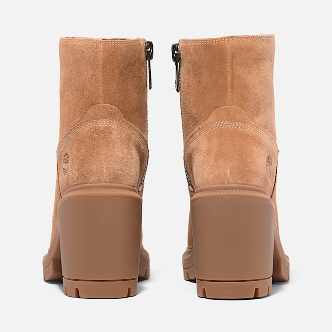 Womens Allington Heights Mid Zip Boot TBL Rust Suede ALT5