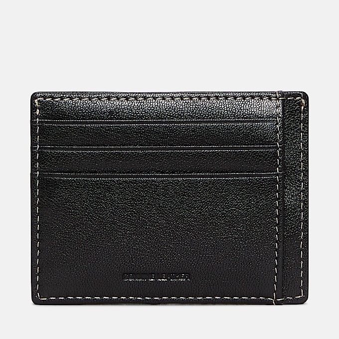 Mens Ripley Leather Card Case TBL Black ALT1