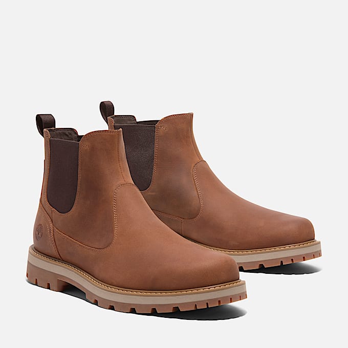 Mens Britton Road Chelsea Boot TBL Rust FullGrain ALT4