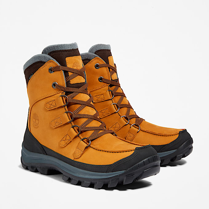 Mens Chillberg Waterproof Winter Boot TBL Wheat Nubuck ALT4
