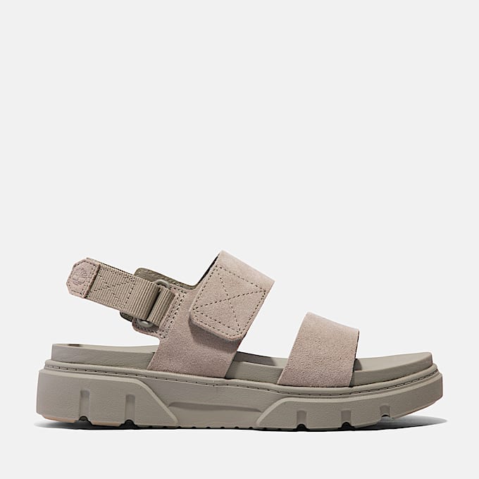 Womens Greyfield 2Strap Sandal TBL Light Taupe Suede HERO