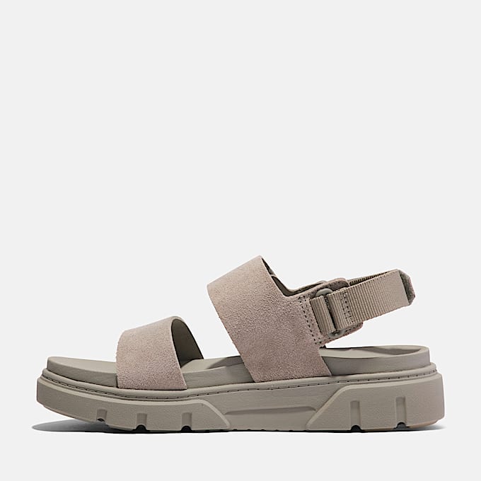 Womens Greyfield 2Strap Sandal TBL Light Taupe Suede ALT6