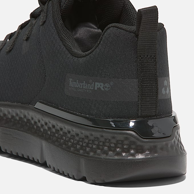 Womens Timberland PRO Intercept Athletic SteelToe Work Sneaker TBL Black ALT7