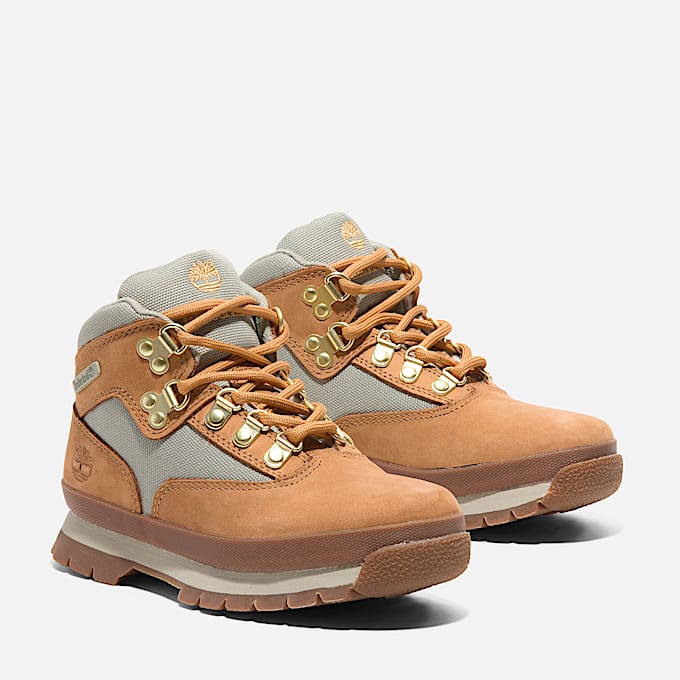 Youth Euro Hiker Mid LaceUp Boot TBL Wheat Nubuck ALT4