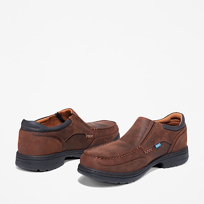 Mens Branston Casual Alloy Toe Work Shoe TBL Brown ALT5