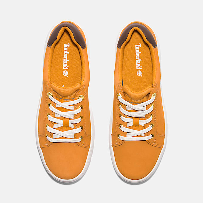 Womens Laurel Court Low LaceUp Sneaker TBL Wheat Nubuck ALT2