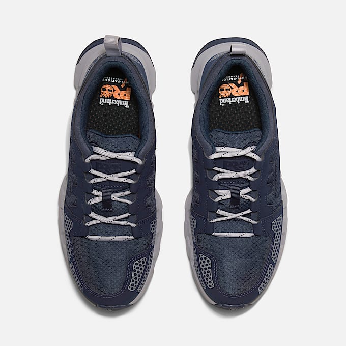 Mens Timberland PRO Powertrain EV Composite Toe Work Sneaker TBL NavyGrey ALT2