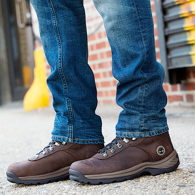 Mens Flume Waterproof Hiking Boot TBL Dark Brown ALT1