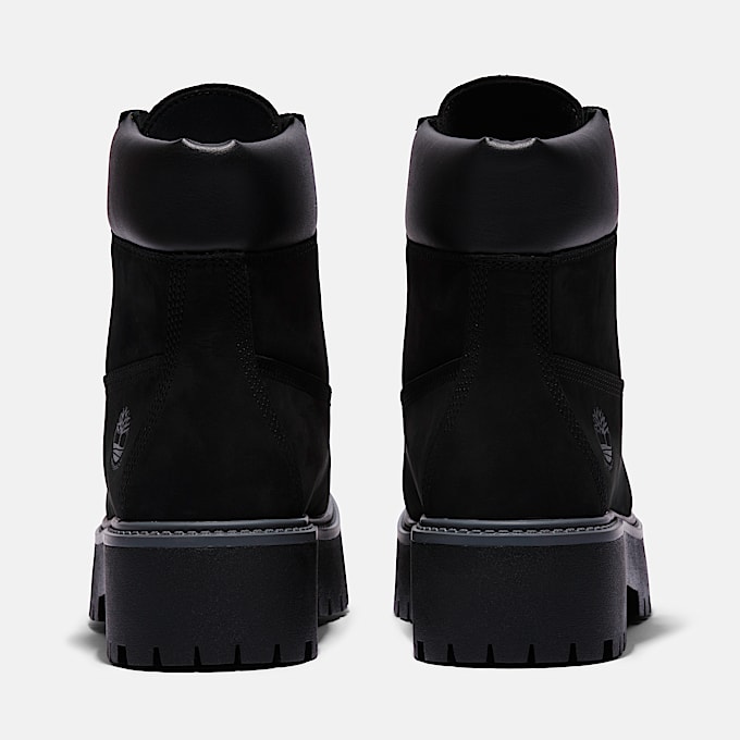 Womens Stone Street 6Inch Waterproof Platform Boot TBL Jet Black ALT5