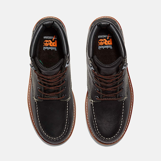 Mens Gridworks 6 Waterproof Work Boot TBL Black ALT2